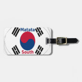 Hakuna Matata Zuid-Korea Art Print/Graphic Bagagelabel (Voorkant horizontaal)