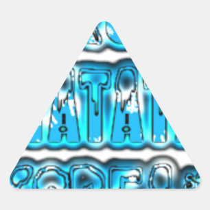 Hakuna Matata Zuid-Korea Art Print/Graphic Driehoek Sticker