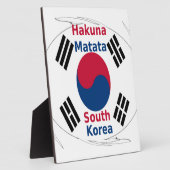 Hakuna Matata Zuid-Korea Art Print/Graphic Fotoplaat (Zijkant)