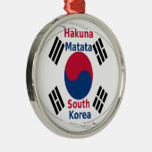 Hakuna Matata Zuid-Korea Art Print/Graphic Metalen Ornament (Rechts)