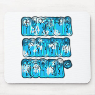 Hakuna Matata Zuid-Korea Art Print/Graphic Muismat