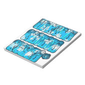 Hakuna Matata Zuid-Korea Art Print/Graphic Notitieblok (Gedraaid)