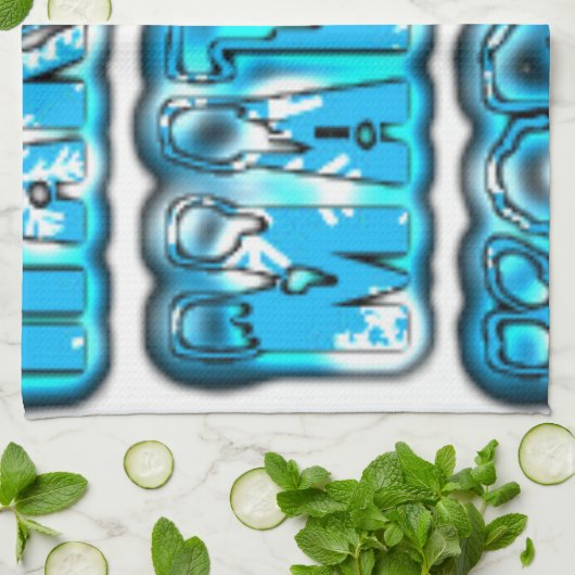 Hakuna Matata Zuid-Korea Art Print/Graphic Theedoek (Gevouwen)