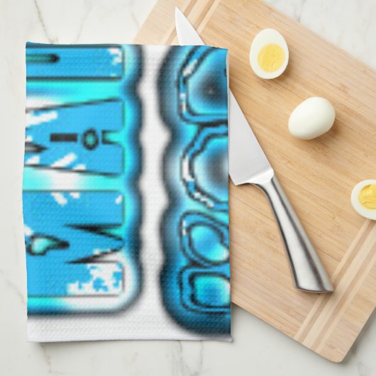 Hakuna Matata Zuid-Korea Art Print/Graphic Theedoek (Quarter Fold)