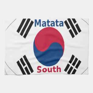 Hakuna Matata Zuid-Korea Art Print/Graphic Theedoek