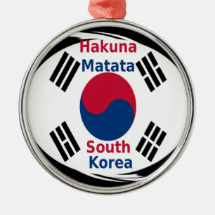 Hakuna Matata Zuid-Korea Metalen Ornament