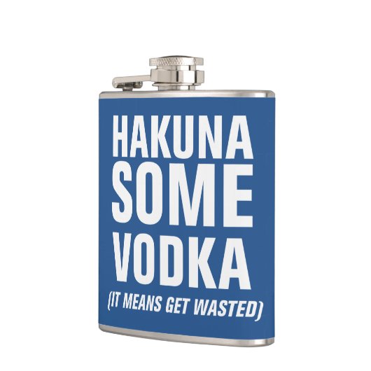 Hakuna Sommigen wodka Heupfles (Links)