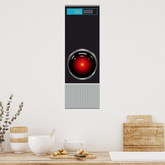 HAL9000 POSTER (Keuken)
