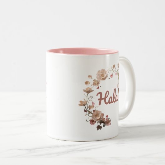 Hala Floral Mug (Devant droit)