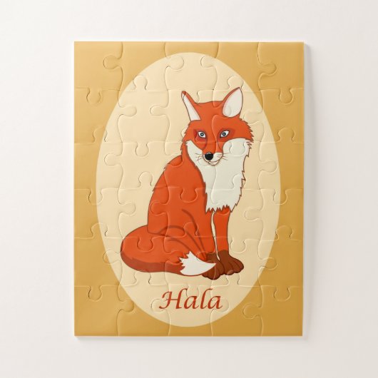 Hala the Good Fox Legpuzzel (Verticaal)