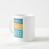 Halaboji a besoin de café Mug (Devant gauche)