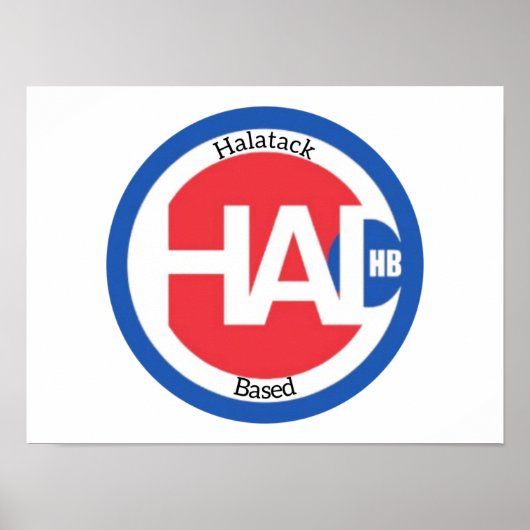 Halatack-Poster Poster (Voorkant)