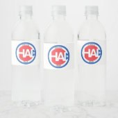 Halatack waterfles etiket (Flessen)