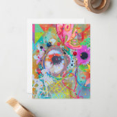 Halcyon Days-Collectie Notitiekaartje (Voorkant / Achterkant in situ)