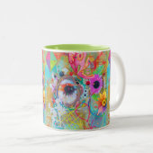Halcyon Days-Collectie Tweekleurige Koffiemok (Voorkant rechts)