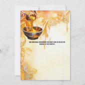 Haldi Indiase bruid wordt Haladi bruiloft Kaart (Achterkant)