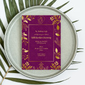 Haldi Kumkum-ceremonie Kaart