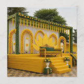 Haldi-versiering  programma (Achterkant)