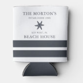 Hale Blue Starfish Family Beach House Blikjeskoeler (Voorkant)