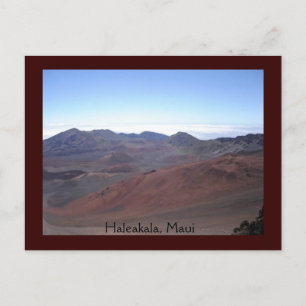 Haleakala, het Briefkaart van Maui