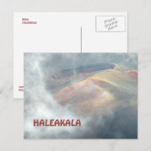 " HALEAKALA IN DE KLEUTEN " BRIEFKAART (Voorkant / Achterkant)
