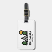 Haleakala National Park Bagagelabel (Voorkant verticaal)