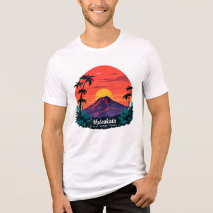 Haleakala National Park Hawaii Design Tri-Blend Shirt