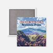 Haleakala National Park Maui Volcano Hawaii Magneet (Voorkant / Achterkant)