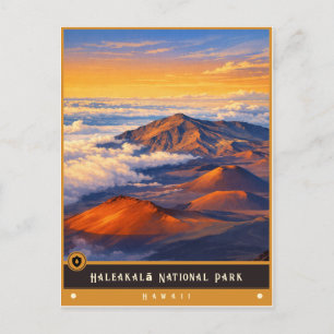 Haleakalā National Park Oude ansichtkaart Briefkaart