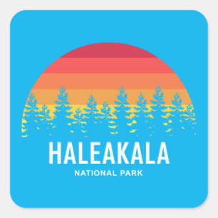 Haleakala National Park Vierkante Sticker