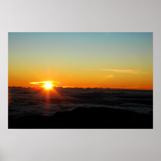 Haleakala Sunrise Poster (Voorkant)
