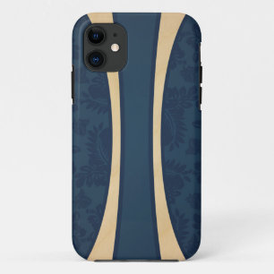 Haleiwa Hawaiaanse Gestreepte Surfplank Esdoorn iPhone 11 Hoesje