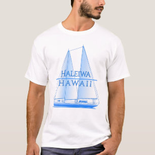 Haleiwa Kastal Nautical Sailing Sailor T-shirt
