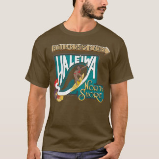 Haleiwa North Shore Sign WOMAN T-shirt