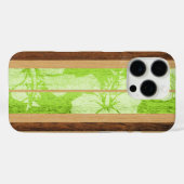 Haleiwa Surfboard Hawaiian in Limoen Case-Mate iPhone Case (Achterkant (horizontaal))