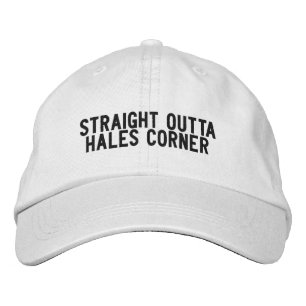 Hales Corner Wisconsin Hoed Geborduurde Pet