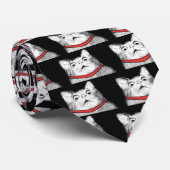 Halètement étonné Meme - cravate de chat (Roulé)