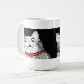 Halètement étonné Meme - tasse de chat (Devant gauche)