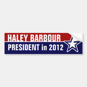 Haley Barbour in 2012 Bumpersticker