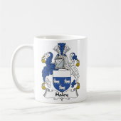 Haley Family Crest Koffiemok (Links)