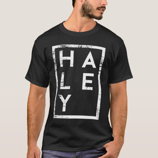 Haley Minimalisme T-shirt (Voorkant)