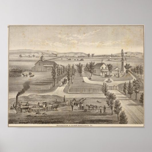 Haley res, boerderij poster (Voorkant)