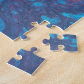 Half a Love 2 Abstrait Glace Bleue Puzzle (Côté)