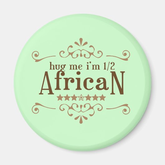 half Afrikaans Magneet (Voorkant)