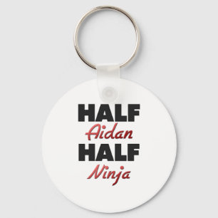 Half Aidan Half Ninja Sleutelhanger