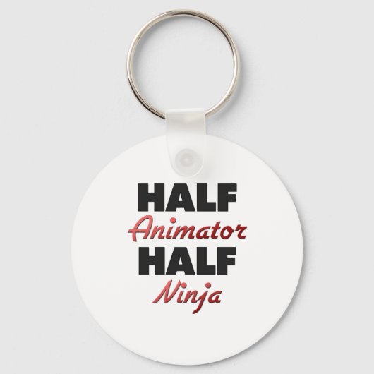 Half Animator Half Ninja Sleutelhanger (Voorkant)