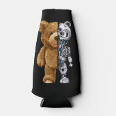 Half Bear Half Robot Flesjeskoeler (Voorkant)