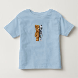 Half Bear Half Robot Kinder Shirts