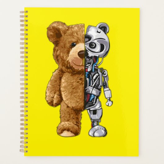 Half Bear Half Robot Planner (Voorkant)