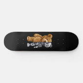 Half Bear Half Robot Skateboard (Horizontaal)